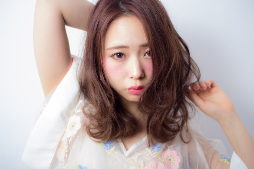大人可愛い外ハネロング